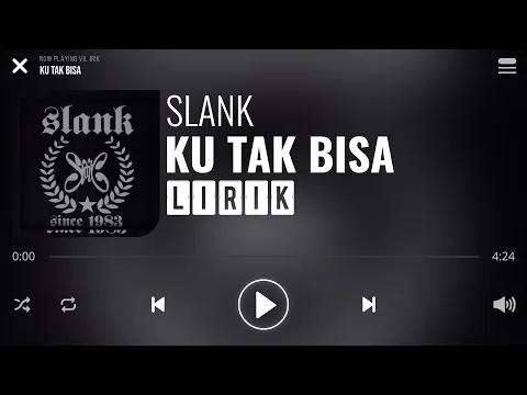 Download MP3 Slank - Ku Tak Bisa [Lirik]