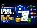 AWS Developer Associate Defining Permissions for IAM Principals DVA-C02