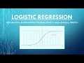 Logistic Regression Explained Sigmoid Function Cost Function Confusion Matrix ML
