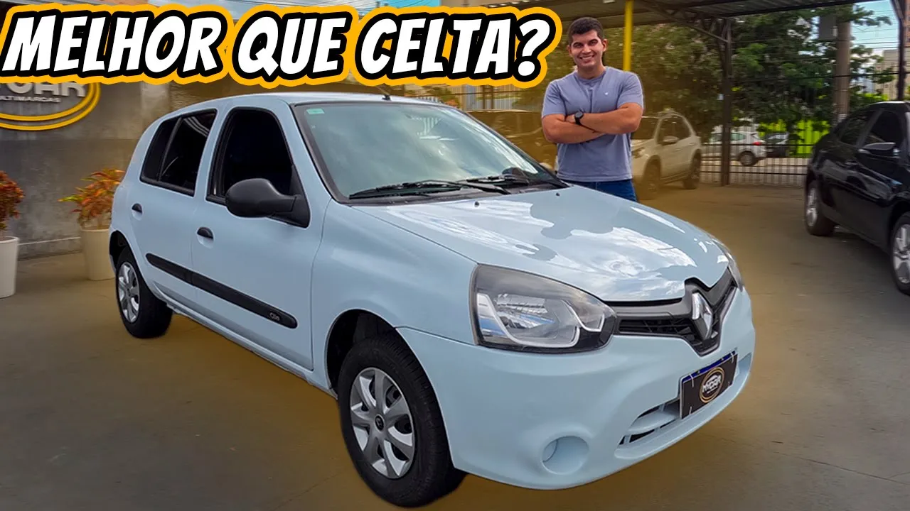 Renault Clio 1.0 Expression 2015 - Super ECONÔMICO e super APERTADO