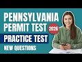 2026 Pennsylvania PennDOT Permit Test Study Guide Master The PA Knowledge Exam