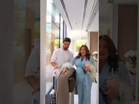 غيث وسارة اخر مره يطلعوا من البيت لوحدهم وبس يرجعوا رح يكون معهم البيبي👶💙#سارة_الورع #غيث_مروان