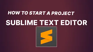 How To Create Project In Sublime Text Sublime Text Editor