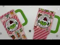12 Days of Craftmas Day 8 Grinch Tumbler Shaped Gift Tags