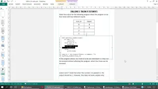 LBOA 2 0 Challenges 5 and 6 Intro to Python Procedures Tracing and refining if statements