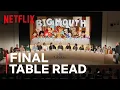 The Cast of Big Mouth s Final Table Read Netflix