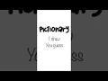 Pictionary easy