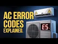 AC Error Codes Explained Complete HVAC Troubleshooting Guide 2025