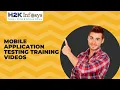 Mobile Application Testing Training s iPhone Apps Testing Tutorial for Beginners