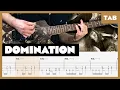 Lagu Pantera - Domination - Guitar Tab | Lesson | Cover | Tutorial