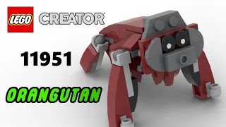 11951 ORANGUTAN | LEGO Creator Magazine Gift Virtual Build