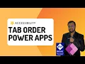 TAB Order Power Apps