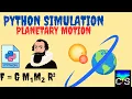Planetary Motion Simulation From Tycho Brahe s and Kepler s work to Numerical Solutions-Vid 03