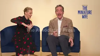 Matthew Macfadyen created the illusion of having a mini-sized wife in new series