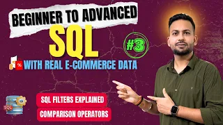 SQL Beginner to Advanced Master Filters Learn AND OR Comparison Operators with Real Examples