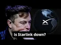 Why did the largest-scale Starlink outage occur and what consequences could it have