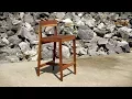 Modern Walnut Bar Stools - How To Build Woodworking