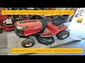Troy-Bilt Pony Riding Mower Sitting For Years Let s Fix It Up