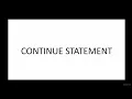 Lecture 5-2 Break and Continue Statement in Python