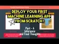 How to Deploy Machine Learning Model from Scratch Part - 4