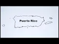 How to draw Puerto Rico Map Outline map of Puerto Rico