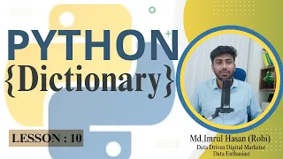 Python Dictionary Python Basic to Advance in Bangla