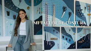 MI TALLER DE COSTURA EN CASA 🧵 *y contestando sus preguntas más frecuentes 👀