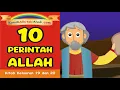Download Lagu SEPULUH PERINTAH ALLAH   Film animasi slide Komik Alkitab Anak