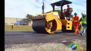Pneus velhos viram asfalto ecológico para estradas...
