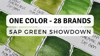 ULTIMATE Sap Green Comparison - 28 Brands Too Many Winners