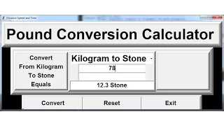 How to Create Pound to Kilogram Conversion Calculator in Python