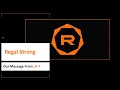 To Our Teams - Regal LA-7