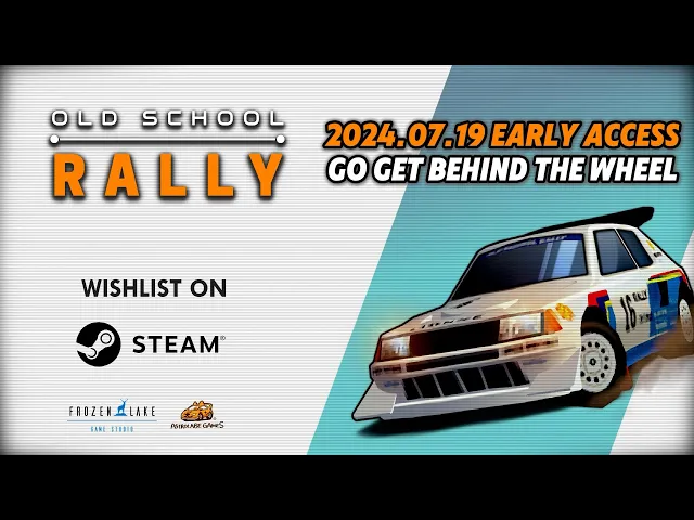 Old School Rally | Early Access Announcement Trailer