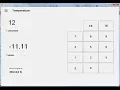 C Tutorial of How to Create Windows 10 Style Temperature Converter
