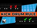 Kick Drum Rule for Better Beats