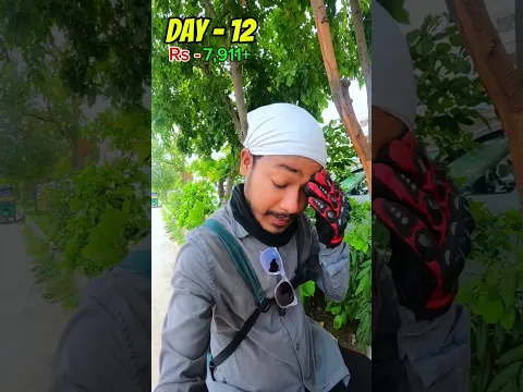 Day-12 earning for 🇮🇳 India to 🇸🇬 Singapore Cycle ride 🚴🏻‍♂️ #viral