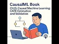 CausalML Book Ch15 Causal Machine Learning CATE Estimation and Validation