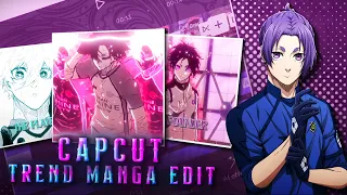 Advanced Manga Edit Tutorial In Capcut Reo And Nagi Trend Edit Tutorial