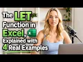 The LET Function in Excel Explained with 4 Real Examples