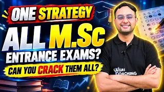 One Strategy for All M.Sc Entrance Exams | Can You Crack Them All? | Complete Guide 2026