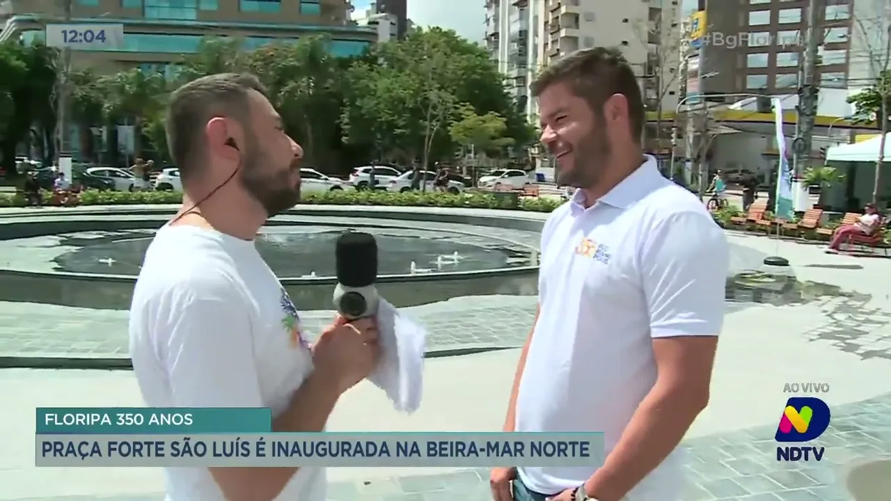 Uma das principais praças de Florianópolis é inaugurada nesta quinta-feira