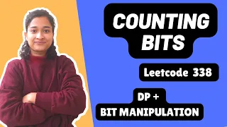 Counting Bits Leetcode 338 Dynamic Programming Bit manipulation Day-1