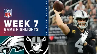 Download Eagles vs. Raiders Week 7 Highlights | NFL 2021 MP3