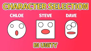 Character Selector in Unity