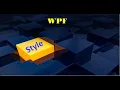 How to create styles in wpf