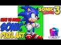 How to Draw Sonic the Hedgehog 3 - Sega s Sonic 16-Bit Pixel Art Drawing Tutorial