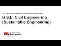 Fulton Schools Degree Webinar Civil Engineering Sustainable Engineering