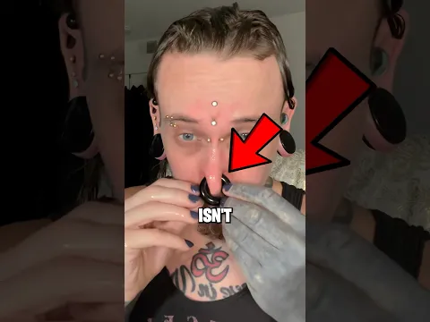 NOSE STRETCHING 😱