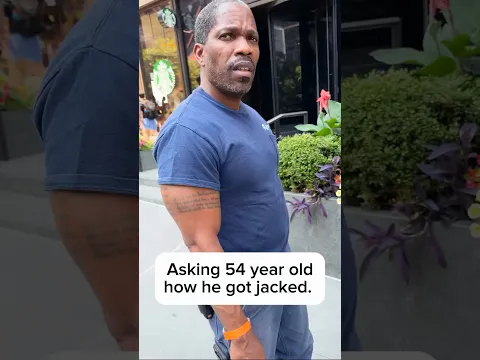 Asking 54 year old how he got jacked. #workout #fitover50 #fitness