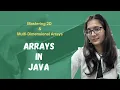 Mastering 2D Multi Dimensional Arrays in Java